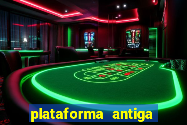 plataforma antiga do tigre